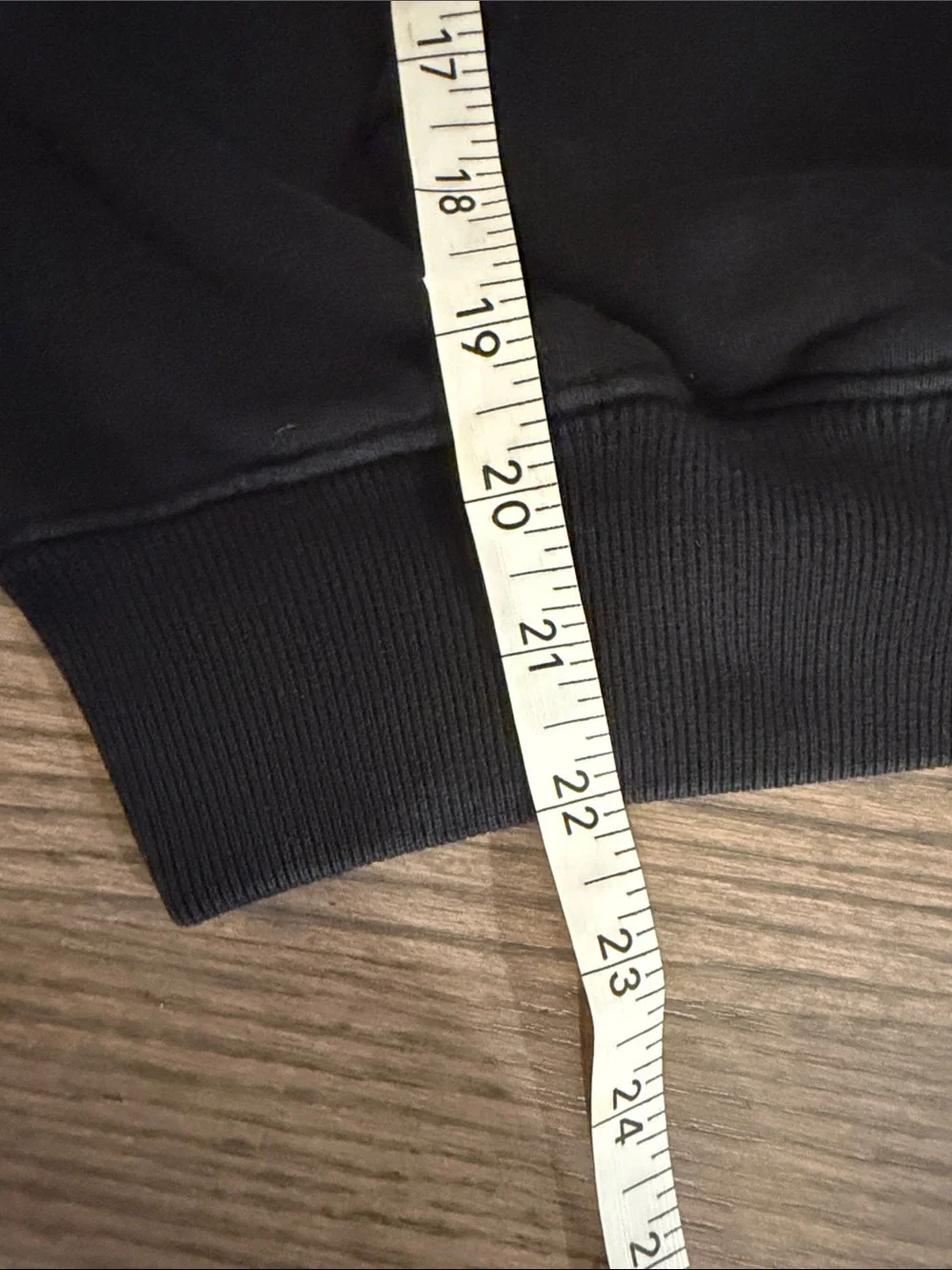 Off-White by Virgil Abloh Marker Over Black Crewneck Hoodie Sweatshirt